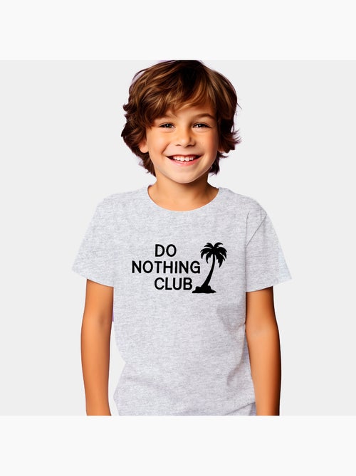 T-shirt bambino DO NOTHING CLUB - Kiabi