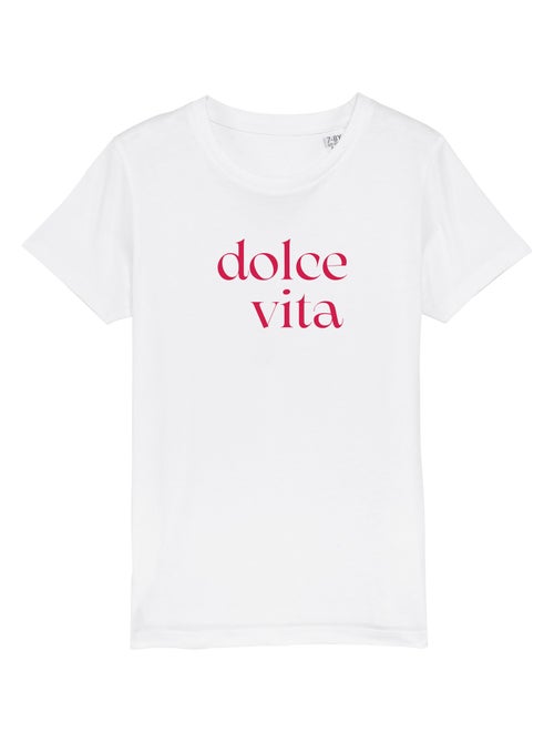 T-shirt bambino DOLCE VITA ROUGE - Kiabi