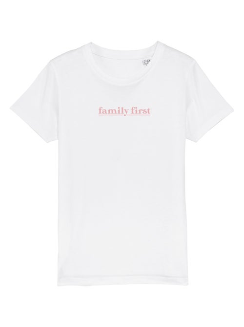 T-shirt bambino FAMILY FIRST ROSE - Kiabi