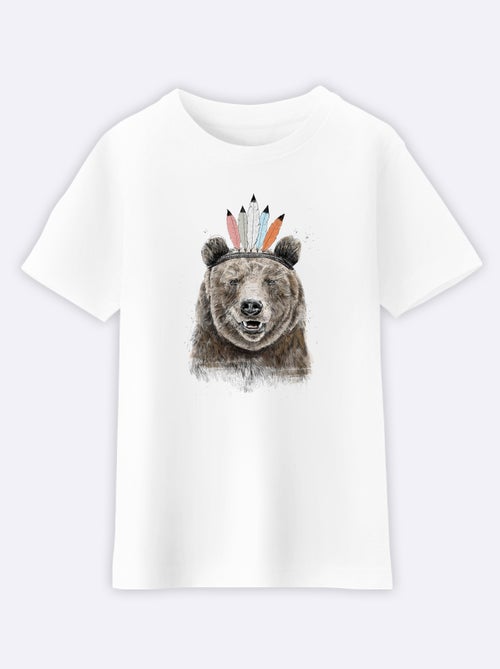 T-shirt bambino FESTIVAL BEAR - Kiabi