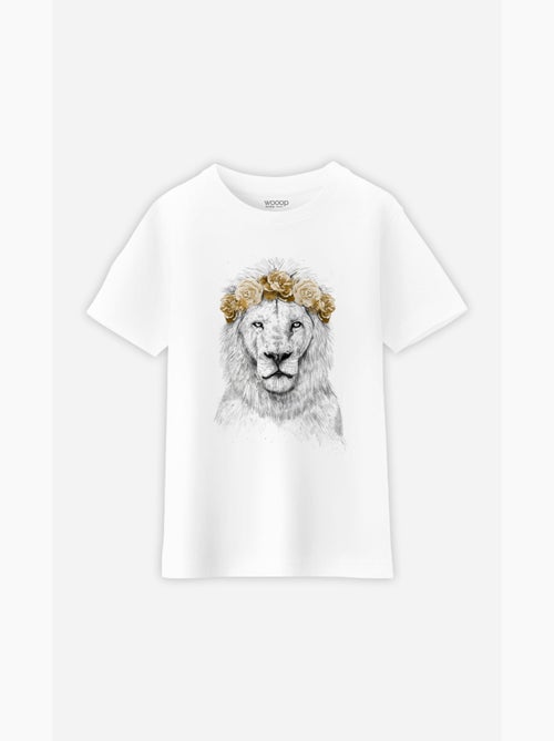 T-shirt bambino FESTIVAL LION AUTUMN - Kiabi