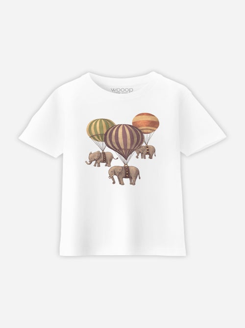 T-shirt bambino FLIGHT OF ELEPHANTS - Kiabi
