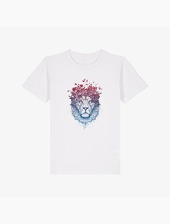 T-shirt bambino FLORAL LION
