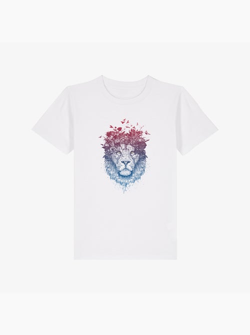 T-shirt bambino FLORAL LION - Kiabi