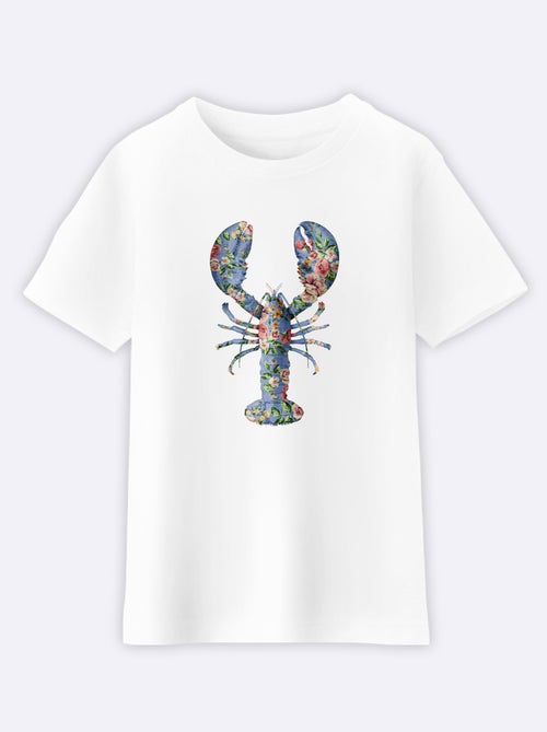 T-shirt bambino FLORAL LOBSTER - Kiabi