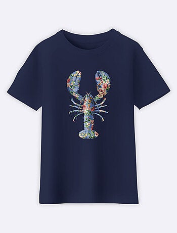 T-shirt bambino FLORAL LOBSTER
