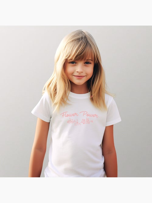 T-shirt bambino FLOWER-POWER - Kiabi