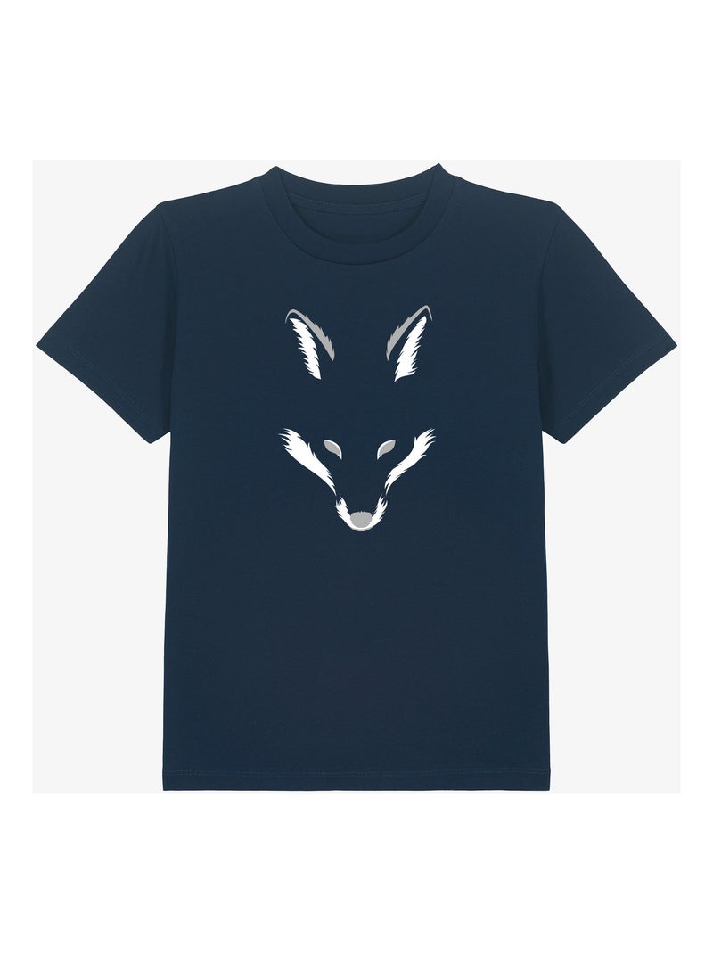 T-shirt bambino FOXY SHAPE Blu marino - Kiabi
