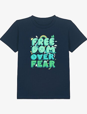 T-shirt bambino FREEDOM OVER FEAR