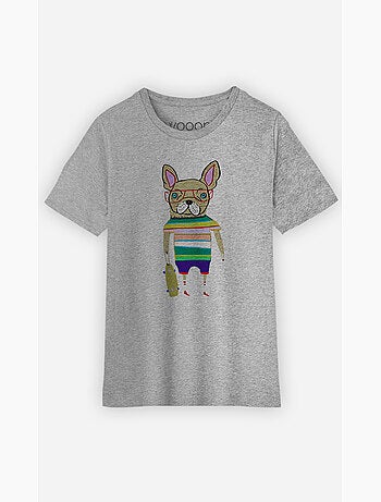 T-shirt bambino FRENCH BULLDOG SKATER