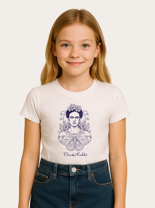 T-shirt bambino FRIDA KAHLO BUTTERFLY - Kiabi