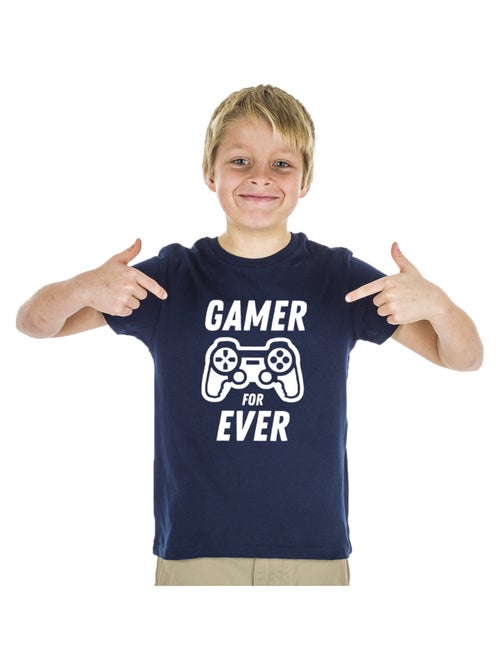 T-shirt bambino GAMER FOR EVER - Kiabi