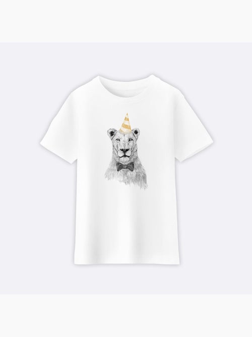 T-shirt bambino GET THE PARTY STARTED - Kiabi