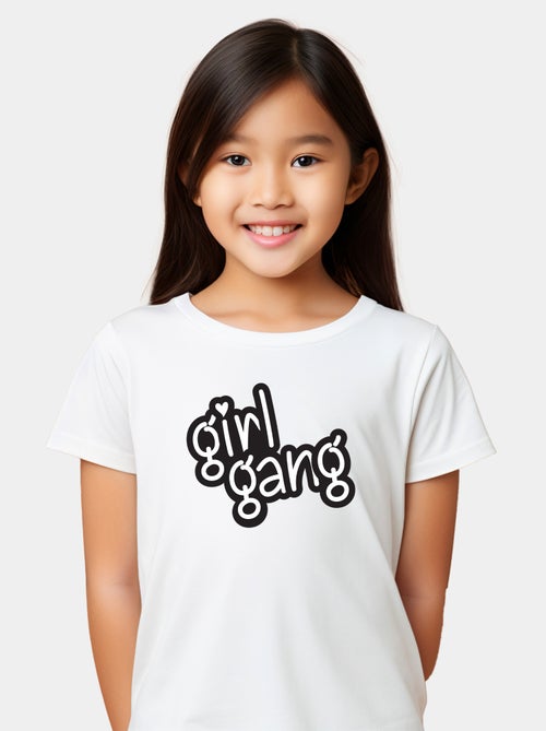 T-shirt bambino GIRL GANG - Kiabi