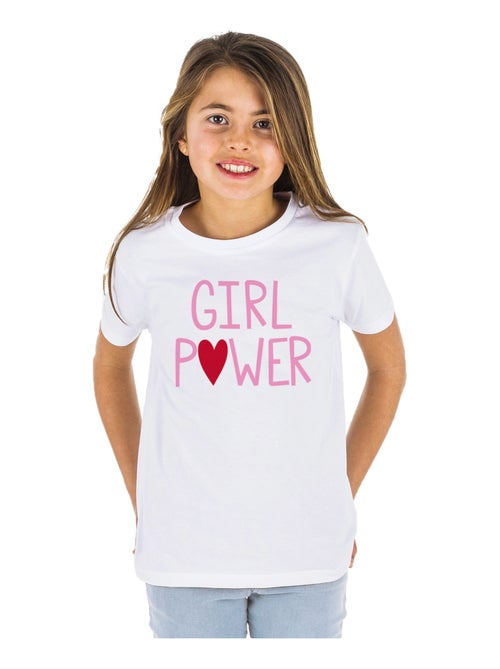 T-shirt bambino GIRL POWER MPT - Kiabi