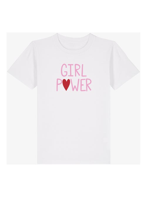 T-shirt bambino GIRL POWER MPT - Kiabi