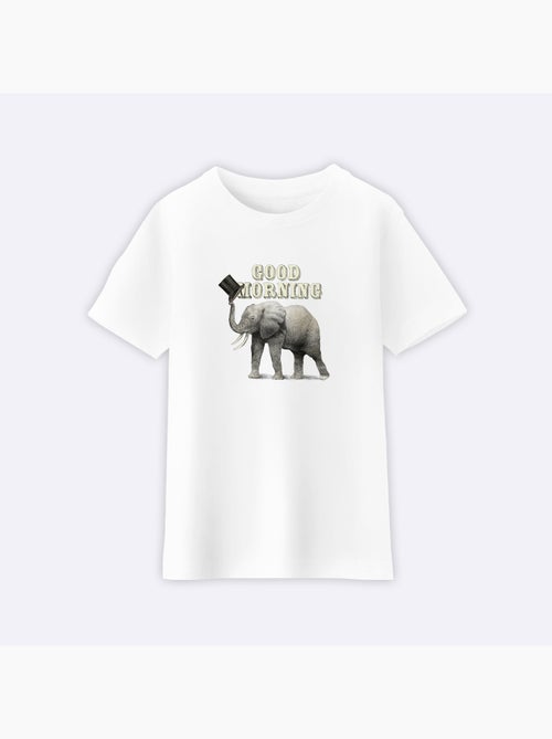 T-shirt bambino GOOD MORNING - Kiabi