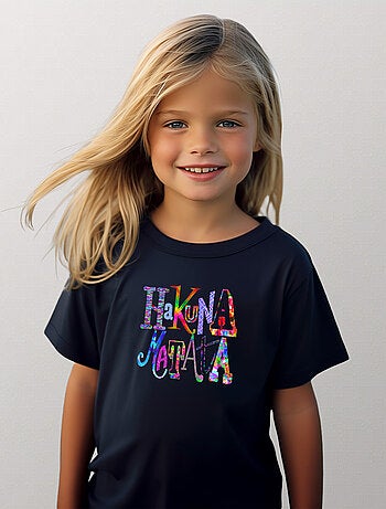 T-shirt bambino hakuna matata color