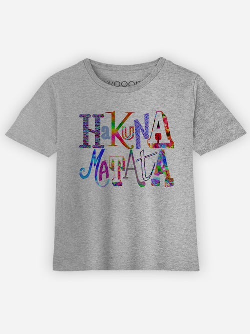 T-shirt bambino HAKUNA MATATA COLOR - Kiabi