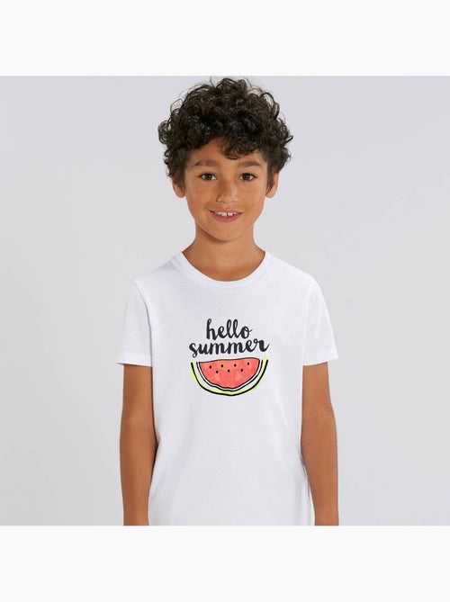 T-shirt bambino HELLO SUMMER - Kiabi