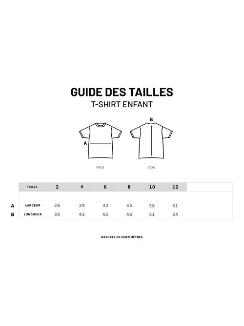 T-shirt bambino HELP - Kiabi