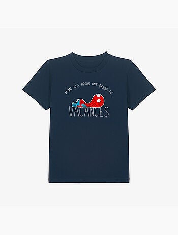 T-shirt bambino HEROS VACANCES SPIDER