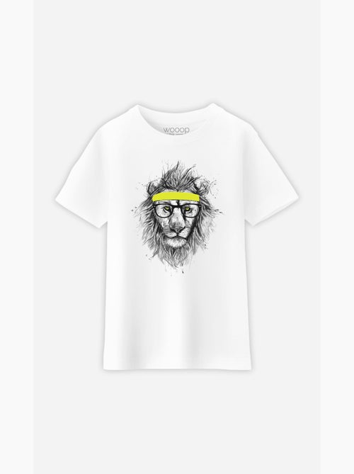 T-shirt bambino HIPSTER LION - Kiabi