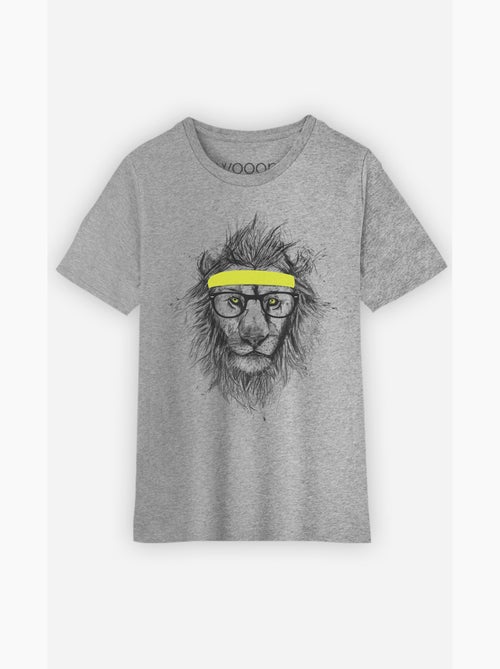 T-shirt bambino HIPSTER LION - Kiabi