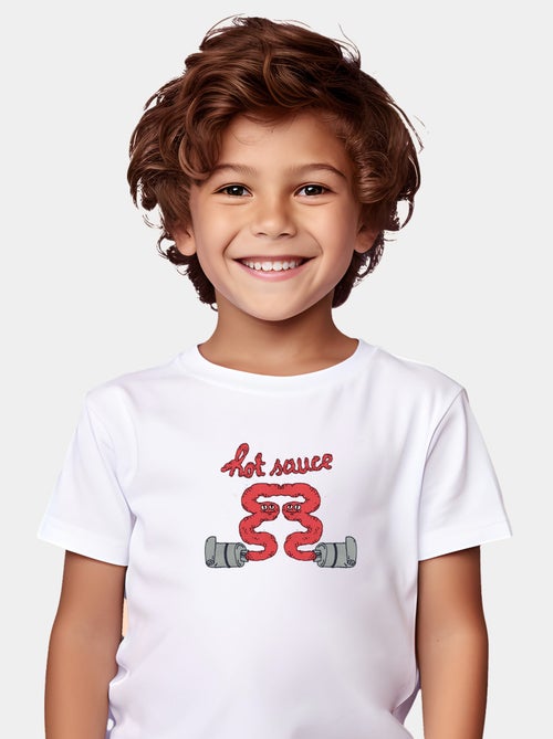 T-shirt bambino HOTSAUCE - Kiabi