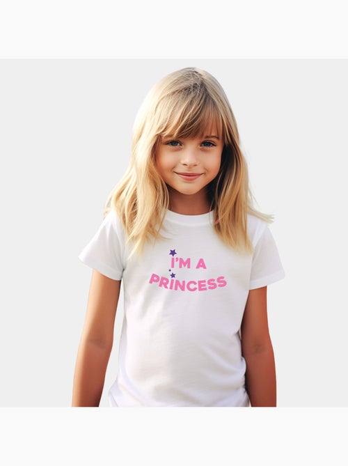 T-shirt bambino I'AM A PRINCESS - Kiabi