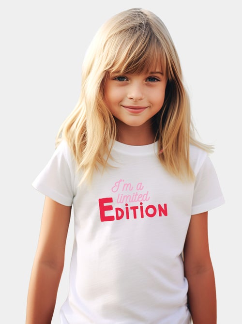 T-shirt bambino I'M A LIMITED EDITION - Kiabi