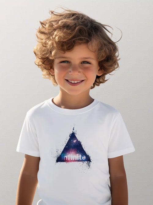 T-shirt bambino INFINITE - Kiabi