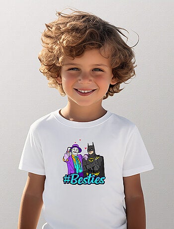 T-shirt bambino JOKER ET BATMAN