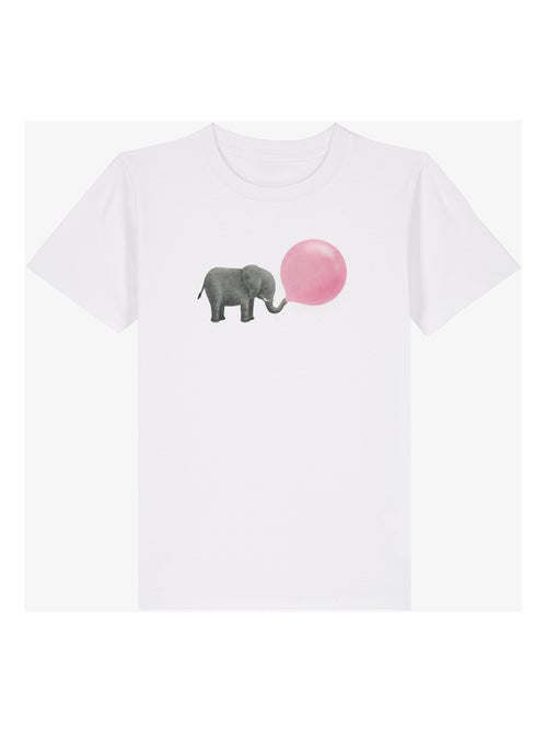 T-shirt bambino JUMBO BUBBLE GUM - Kiabi