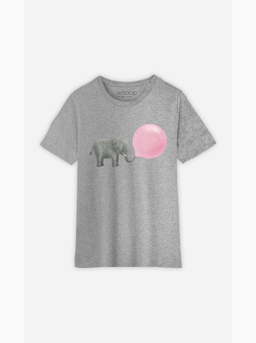T-shirt bambino JUMBO BUBBLE GUM - Kiabi