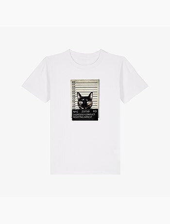 T-shirt bambino KITTY MUGSHOT