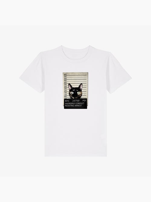 T-shirt bambino KITTY MUGSHOT - Kiabi