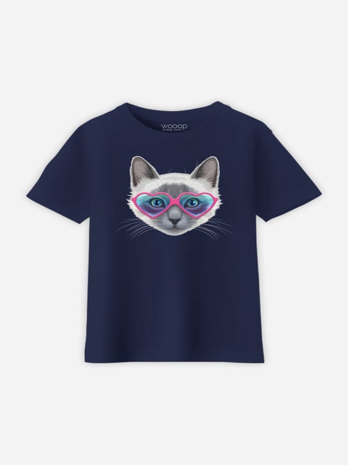 T-shirt bambino KITTY SUNGLASSES - Kiabi