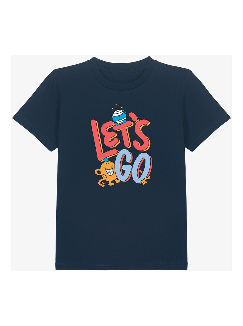 T-shirt bambino LETS GO 2 Blu marino - Kiabi
