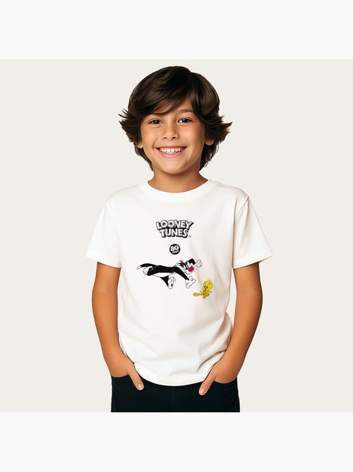 T-shirt bambino LOONEY TUNES TWEETY 80TH THE CHASE - Kiabi