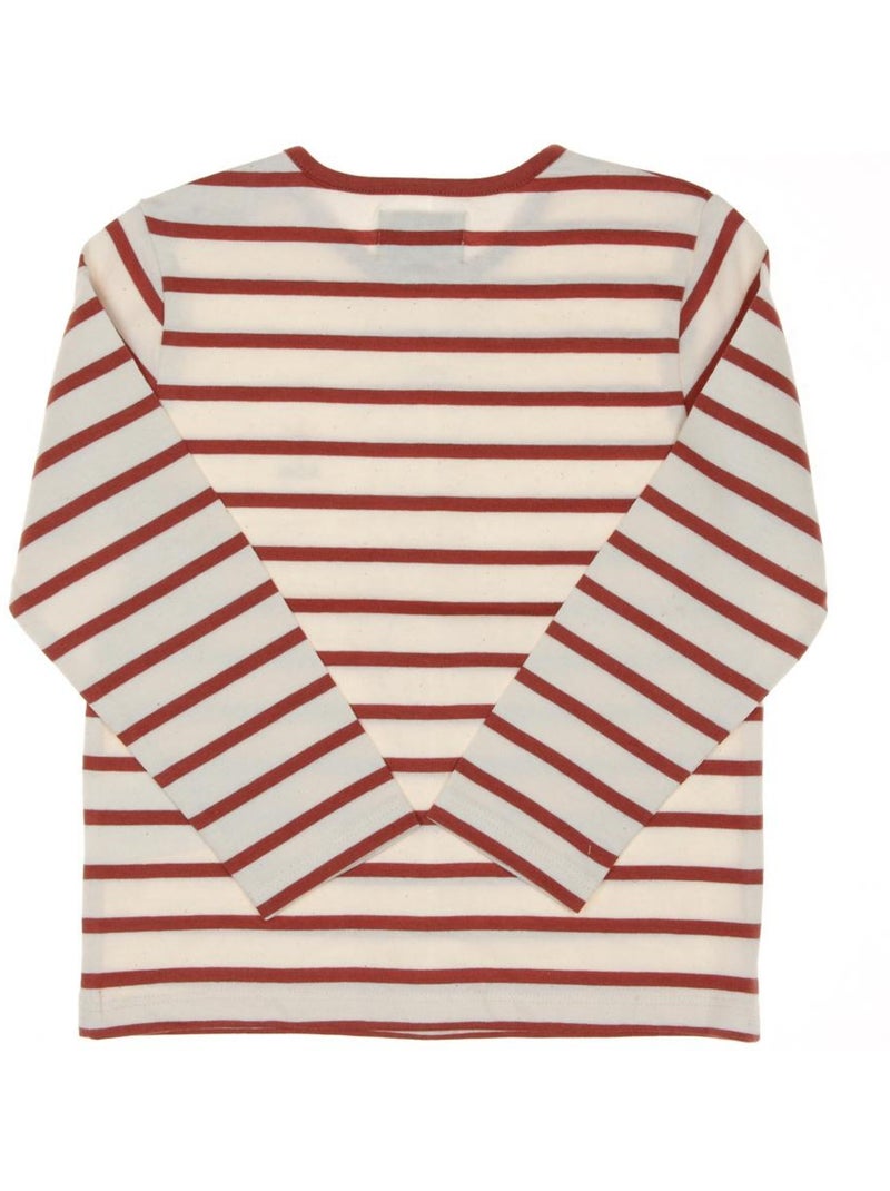 T-shirt Bambino Loris a Righe alla Marinara Rosa - Kiabi