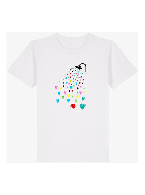 T-shirt bambino LOVE SHOWER - Kiabi