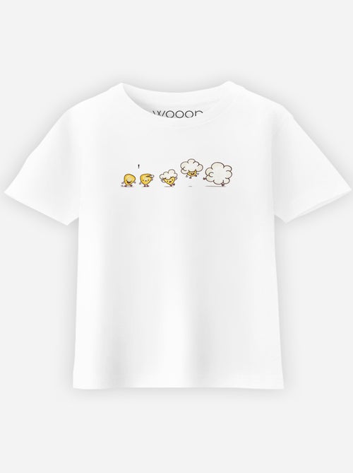 T-shirt bambino MICROWAVOLUTION - Kiabi