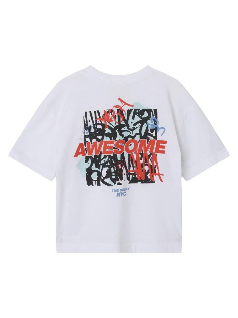 T-shirt Bambino Name it Bianco - Kiabi