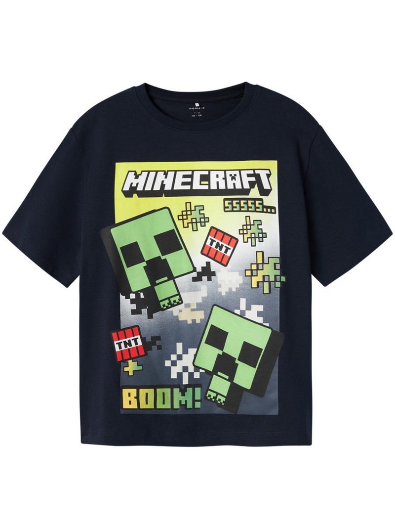 T-shirt Bambino Name It Blu marino - Kiabi