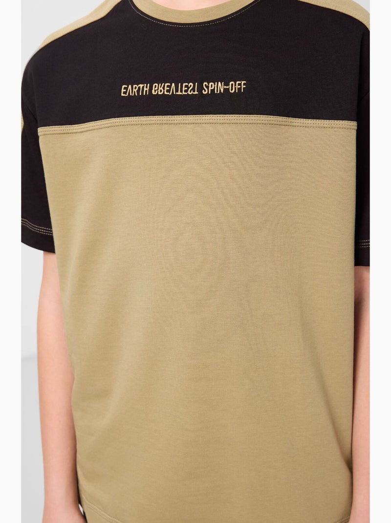 T-shirt bambino oversize girocollo tommy Nero Cachi - Kiabi
