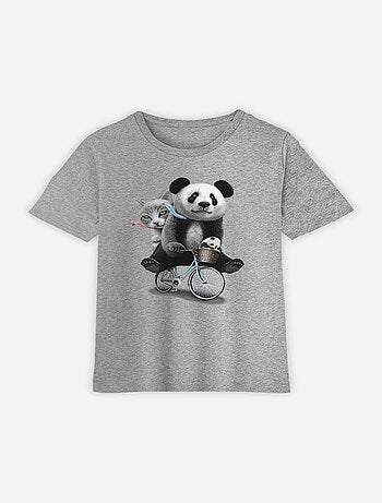 T-shirt bambino PANDA BICYCLE