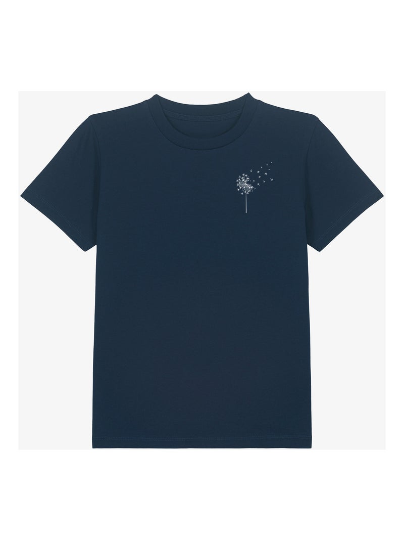 T-shirt bambino PISSENLIT Blu marino - Kiabi