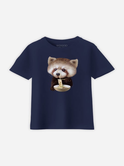 T-shirt bambino RED PANDA LOVES NOODLES - Kiabi