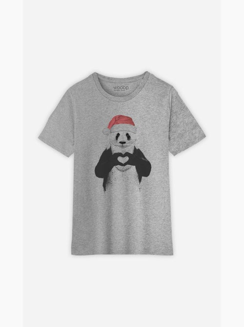 T-shirt bambino SANTA PANDA - Kiabi